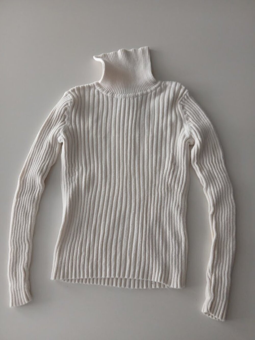 Lydia Jane 100% Cotton Ribbed Turtleneck Sweater - kids 6- 6x